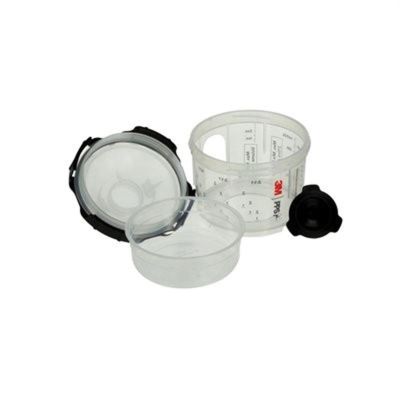 MMM26028 image(0) - 3M PPS 26028 Series 2.0 Micro Spray Cup System Kit, 90 mL, Use With: Accuspray Spray Gun