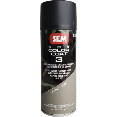 SEM85833 image(0) - SEM Paints Color Coat 3 Khaki 16 oz Aerosol