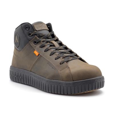FSIAW5010-7D image(0) - AIRWALK Deuce Mid MET - Men's - CT|EH|MT|SF|SR - Dark Coffee / Black - Size: 7 - D - (Regular)