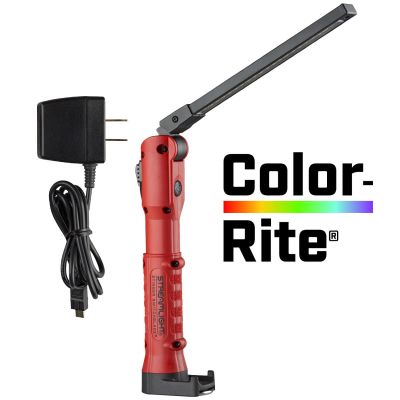 STL76800 image(0) - Streamlight Stinger Switchblade 800 Lumen Color-Rite Light Bar Worklight with USB Charge Cord - Red