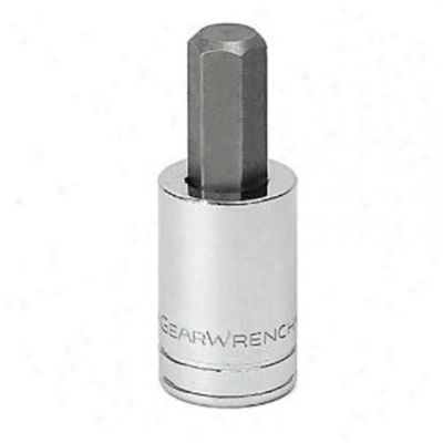 KDT80414 image(0) - GearWrench 3/8 Inch Drive Hex Bit SAE Socket 1/8 Inch