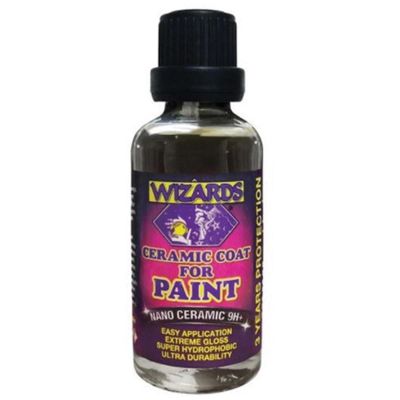 WZP31001 image(0) - Wizards Products 31001 Nano 9H+ Ceramic Coating, 50 mL Bottle