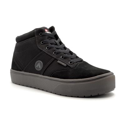 FSIAW5040-7.5D image(0) - AIRWALK Venice Mid - Mens - CT|EH|SF|SR - Black / Black - Size: 7.5 - D - (Regular)