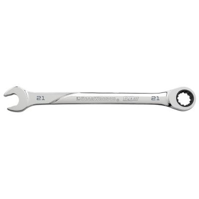 KDT86421 image(0) - GearWrench 21mm 120XP Universal Spline XL Ratcheting Combination Wrench