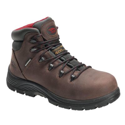 FSIA7228-14M image(0) - Avenger Framer Series - Men's High-Top Boot - Composite Toe - IC|EH|SR|PR - Brown/Black - Size: 14M