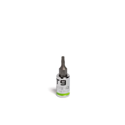 GETSTA9 image(0) - Grip Edge Tools 1/4" Dr RPT Star Bit Socket T9