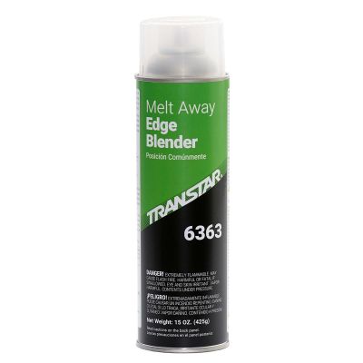 TRP6363 image(0) - Transtar Autobody Products 6363 Melt Away Edge Blender, 20 oz Aerosol Can, Clear, Form, Liquid
