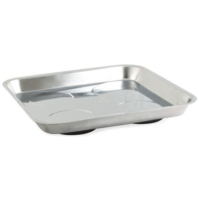 TIT21262 image(1) - TITAN 10-1/2" x 11-1/2" Square Magnetic Parts Tray