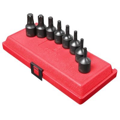SUN2690S image(0) - SUNEX SOCKET SET IMP 1/2DR INTERNAL STAR 8PC