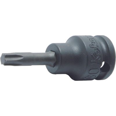 KKN13025-50-T27 image(0) - Ko-ken USA 13025.50-T27 3/8 Sq. Dr. TORX T27 Bit Socket - Length 50mm