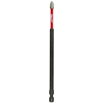 MLW48-32-4807 image(0) - Milwaukee Tool SHOCKWAVE 6&rdquo; Impact Phillips #2 Power Bits (Bulk 10)