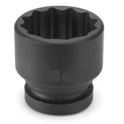 GRE4328R image(0) - Grey Pneumatic 1" Drive x 4" Standard - 12 Point Socket