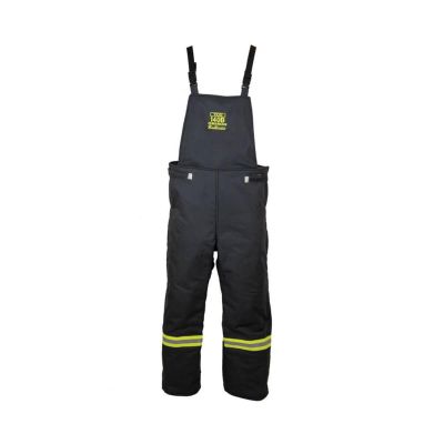 OBRTCG140B-BIB-XL image(0) - Oberon Bib Overalls - Arc Flash - 140 Cal TCG™ Lightweight - Color: Black - Size: XL