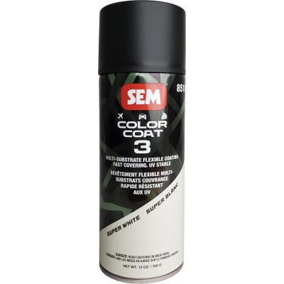 SEM85103 image(0) - SEM Paints Color Coat 3 Super White 16 oz Aerosol