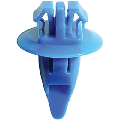 AVCAP20390 image(0) - AUVECO AP20390 Fender Molding Clip, 17 mm Dia Head x 17 mm L Stem, Nylon, Blue