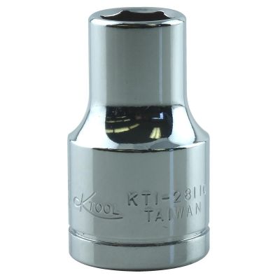 KTI28110 image(1) - K Tool International SOC 10MM 1/2D 6PT SHORT