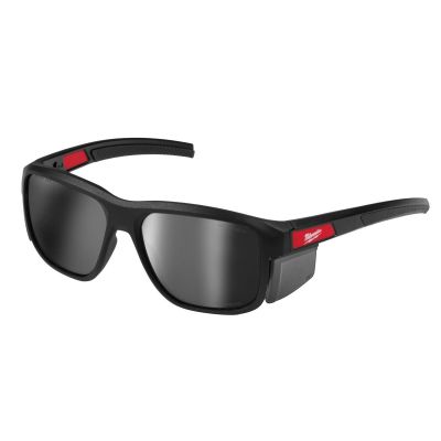 MLW48-73-2513 image(0) - Milwaukee Tool Polarized Full Frame Safety Glasses with Removable Side Shields &hyphen; Mirrored Dual Coat Lenses