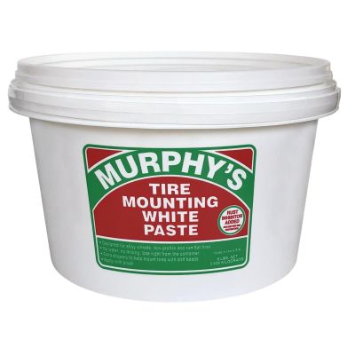 JTMF10129 image(0) - JTM PRODUCTS INC Murphy's Tire Mounting White Paste with Rust Inhibitor 8lb Low Profile Pail