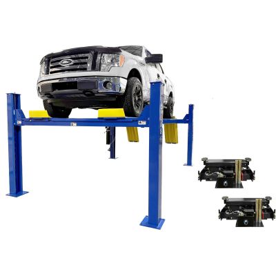 ATEXH-PRO14KCF-EXT-COMBO-FPD image(0) - Atlas Automotive Equipment 14000 LB. Extra Long 4-Post Lift and RJ8 Combo