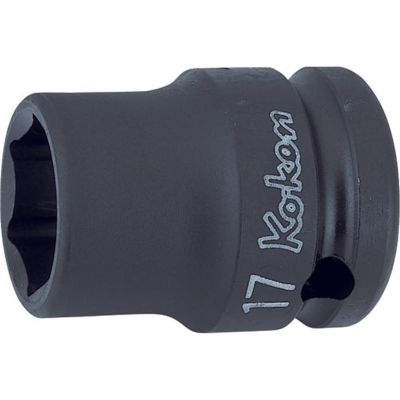 KKN14401A-13-16 image(0) - Ko-ken USA 14401A-13/16 1/2 Sq. Dr. Socket 13/16 6 point Length 38mm Thin walled