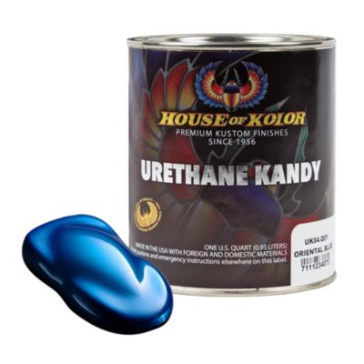HOKUK04-Q01 image(0) - House Of Kolor Kosmic Kolor UK04-Q01 Urethane Enamel Kandy, 1 qt Can, Oriental Blue