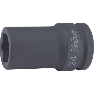 KKN16301X-27 image(0) - Ko-ken USA 16301X-27 3/4 Sq. Dr. Socket 27mm 6 point Length 75mm Thin walled