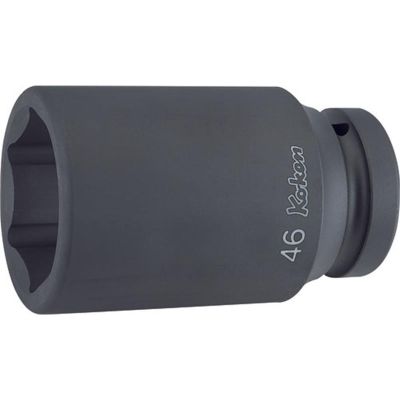 KKN18301M-32 image(0) - Ko-ken USA 18301M-32 1 Sq. Dr. Socket 32mm 6 point Length 108mm Thin walled