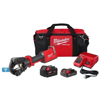 MLW2876-22 image(0) - Milwaukee Tool M18 FORCE LOGIC 11T Dieless Latched Linear Utility Crimper