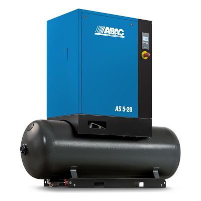 ABAAS5501TMD image(0) - Piston Technology 5 HP 71 Gallon Tank Mount 150 PSI Screw Compressor, 17.4 CFM 230 Volt, Single Phase, 60 Hz, 63 dBA - Dropship