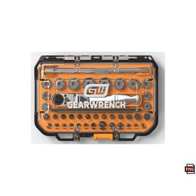 KDTGWMBS41 image(0) - GearWrench 41 Piece 1/4 Inch Drive MicroDriver Set