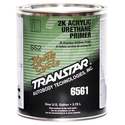TRP6561 image(0) - Transtar Autobody Products 6561 - 2K Acrylic Urethane Primer - 1 Gallon Can - Gray - 4:1 Mixing - 717 sq-ft/ Gallon at 1 mil Coverage