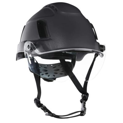 JCK22174 image(0) - Jackson Safety Safety Helmet - XS2-550V Series - Type 2+ - Vented - With Flip-Up Visor - Black