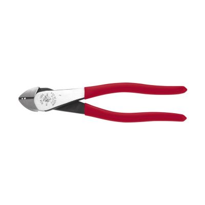 KLED2438 image(0) - Klein Tools Diagonal Cutting Pliers, High-Leverage, Stripping, 8-Inch
