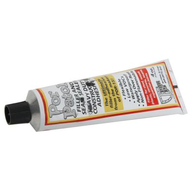POI49013 image(0) - POR-15 INC 49013 Filler and Seam Sealer, 4 oz Tube, Black, Paste