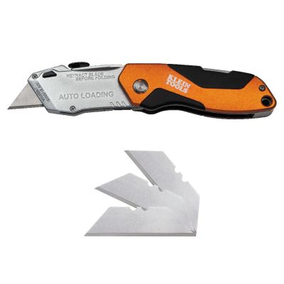 KLE44136 image(0) - Klein Tools Self-Retracting Utility Knife