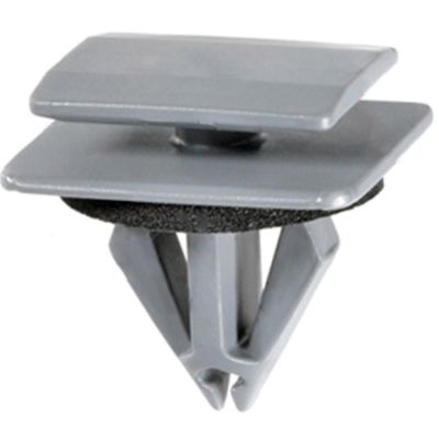 AVC21522 image(0) - AUVECO 21522 Fender and Rocker Molding Clip, (14 x 18 mm Top x 18 x 21 mm Bottom) Head, Nylon, Gray