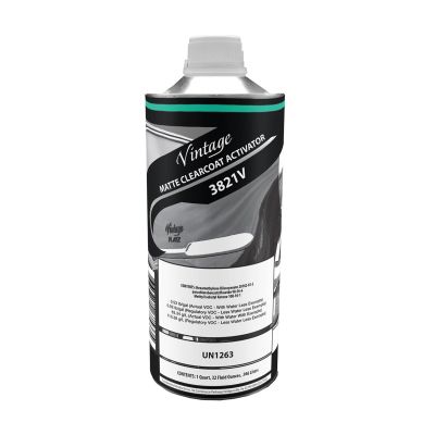 VTGCP3821-16 image(0) - Vintage Flatz CP3821-16 Regular Speed Clearcoat Activator, 0.5 pt Can, Colorless, Liquid, Use With: European Clearcoats