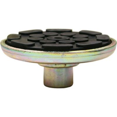 ATEATTDP-Z31B330000 image(0) - Atlas Equipment Round Lift Adapter with Rubber Pad, 1.5" Peg