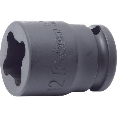 KKN13400-8WN image(0) - Ko-ken USA 13400-8WN 3/8 Sq. Dr. Socket 8mm 4 point Length 32mm Weld Nut