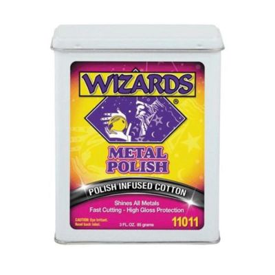 WZP11011 image(0) - Wizards Products The Magic is in the Cloth 11011 Fast Cutting Metal Polish, 3 oz Squeeze Bottle, Pink