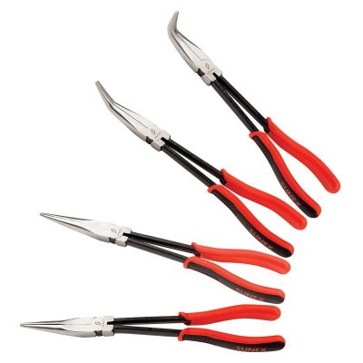 SUN3600V image(1) - SUNEX 4 Piece 11" Long Reach Pliers Set
