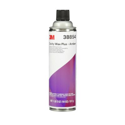 MMM38854 image(0) - 3M 38854 Anti-Corrosion Coating, 18 oz Aerosol Can, Liquid, Amber, 25 sq-ft Coverage
