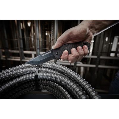 MLW48-22-1999 image(1) - Milwaukee Tool 3.5” HARDLINE Smooth Blade Pocket Knife