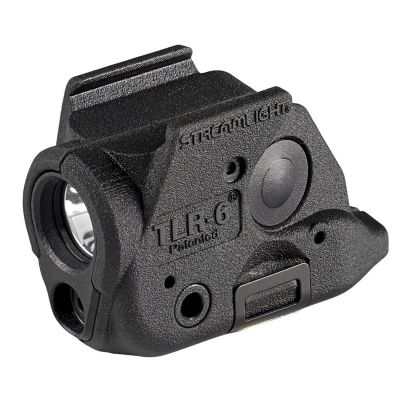 STL69286 image(0) - Streamlight TLR-6 (GLOCK 43X/48) Red Laser - Includes (2) CR 1/3N Lithium Batteries - Box - Black