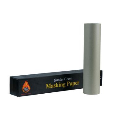 HITMP140G-36 image(0) - High Teck Products MP140G-36 Masking Paper, 36 in W x 400 ft L, Green, 35 lb Basis
