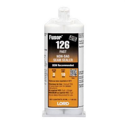 FUS126 image(0) - Fusor 126 Fast Non-Sag Seam Sealer, 1.7 oz Cartridge, White, Paste, 2 hr Curing