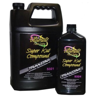 TRP5324 image(0) - Transtar Autobody Products 5324 Kut Compound, 1 qt Bottle, Glossy White, Liquid