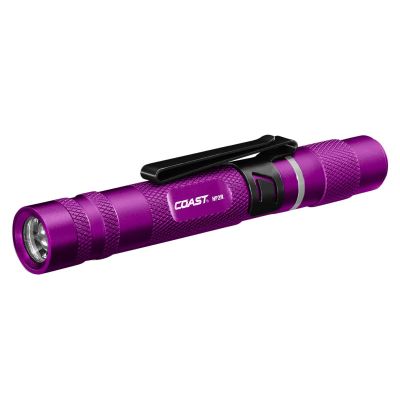 COS31356 image(0) - COAST Products HP2R 280 Lumen Rechargeable Penlight with Twist Focus - Purple