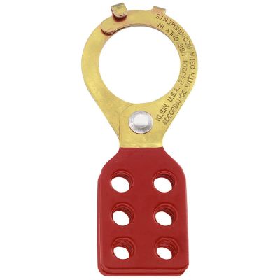 KLE45201 image(0) - Klein Tools Lockouts, 1-1/2-Inch Hasp, Interlocking Tabs