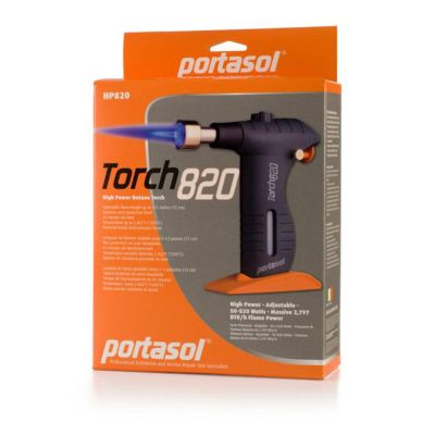 PTLHP820R image(0) - Portasol Red Compact Butane High Power Torch
